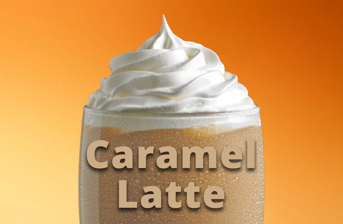 Cappuccine Coffee Frappe Mix - 3 lb. Bulk Bag: Caramel Latte