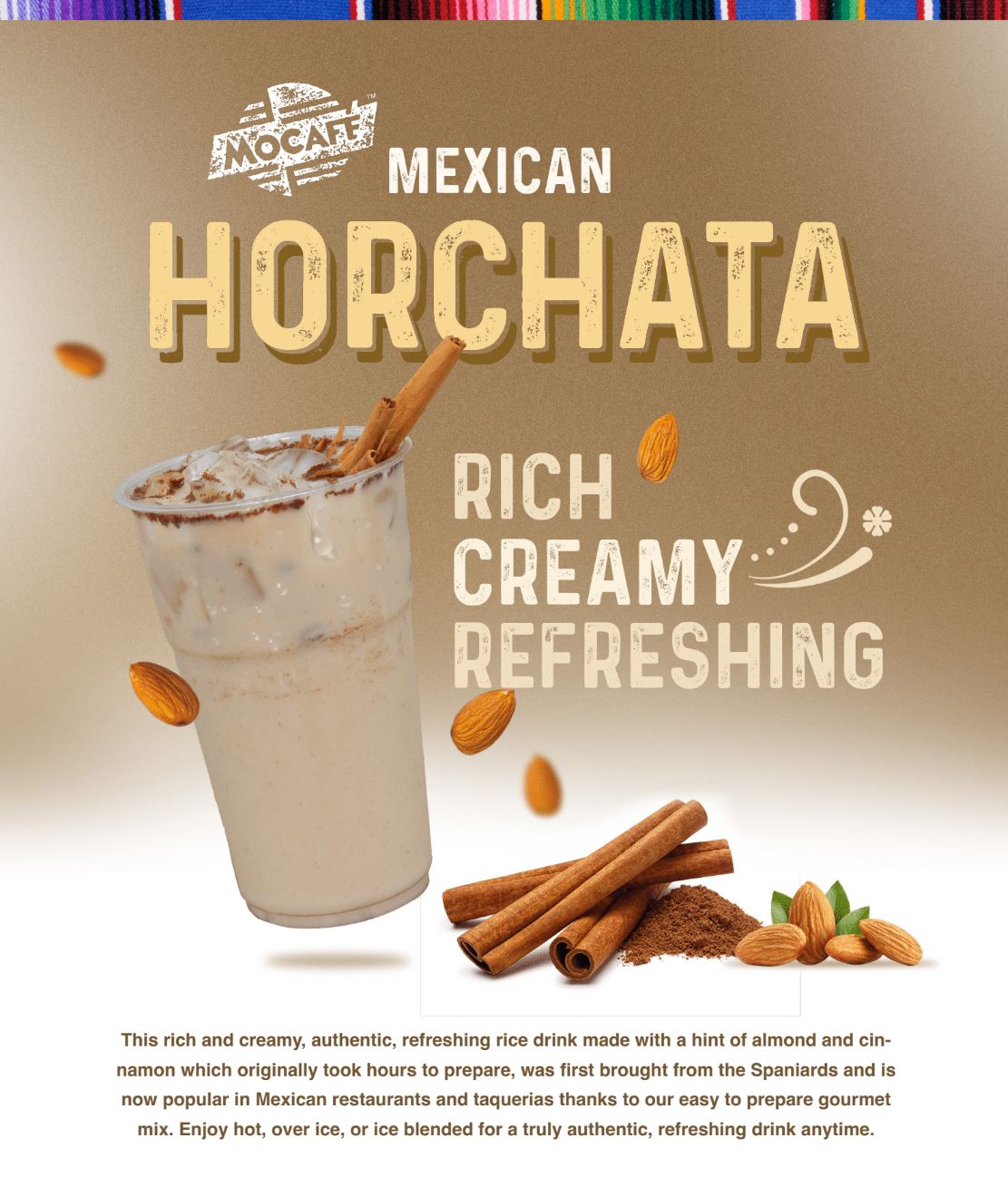MoCafe - Mexican Horchata - 3lb Bulk Bag