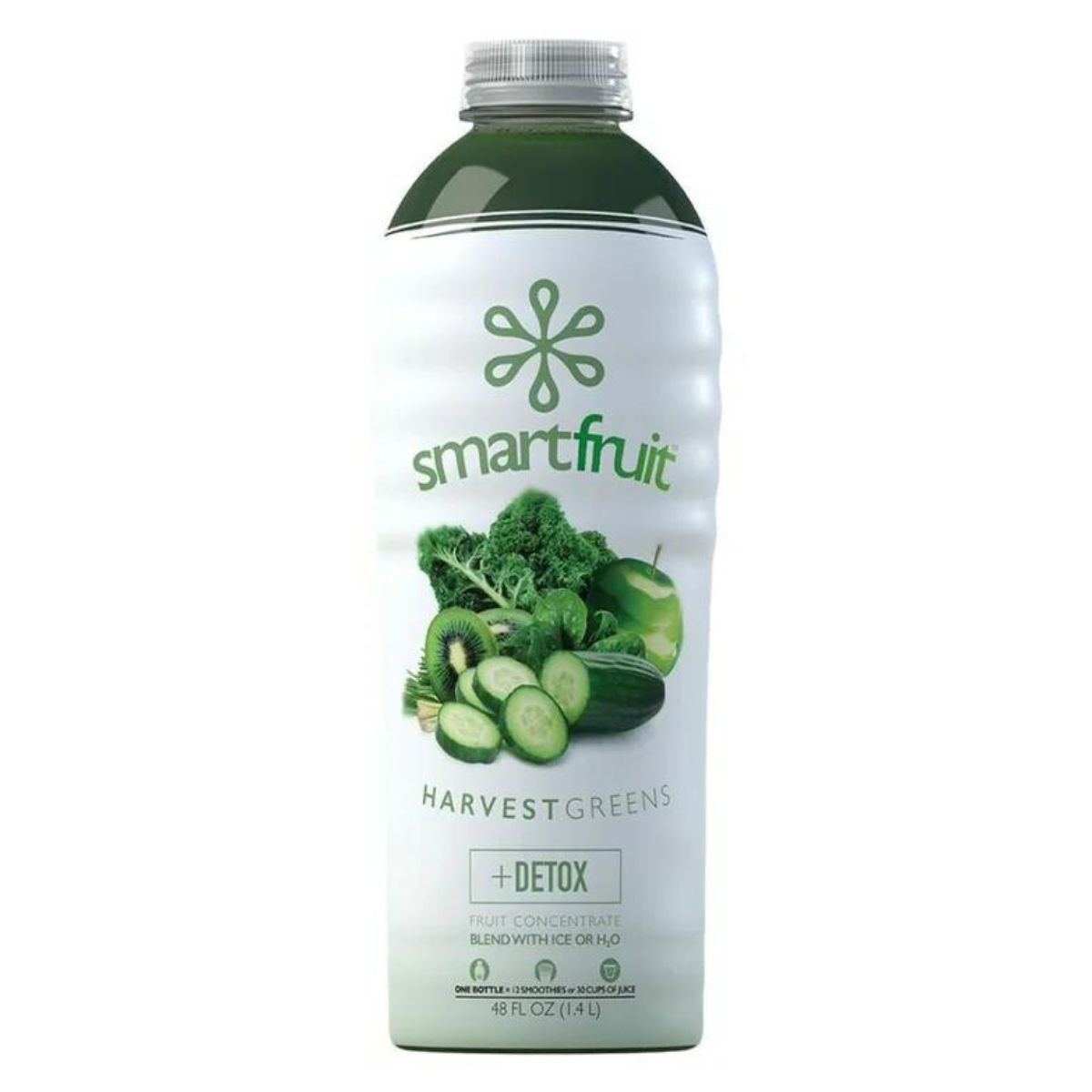 SmartFruit - 100% Real Fruit Puree: 48 fl. oz. Bottle: Harvest Greens