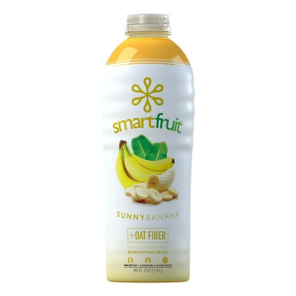 SmartFruit - 100% Real Fruit Puree: 48 fl. oz. Bottle: Sunny Banana