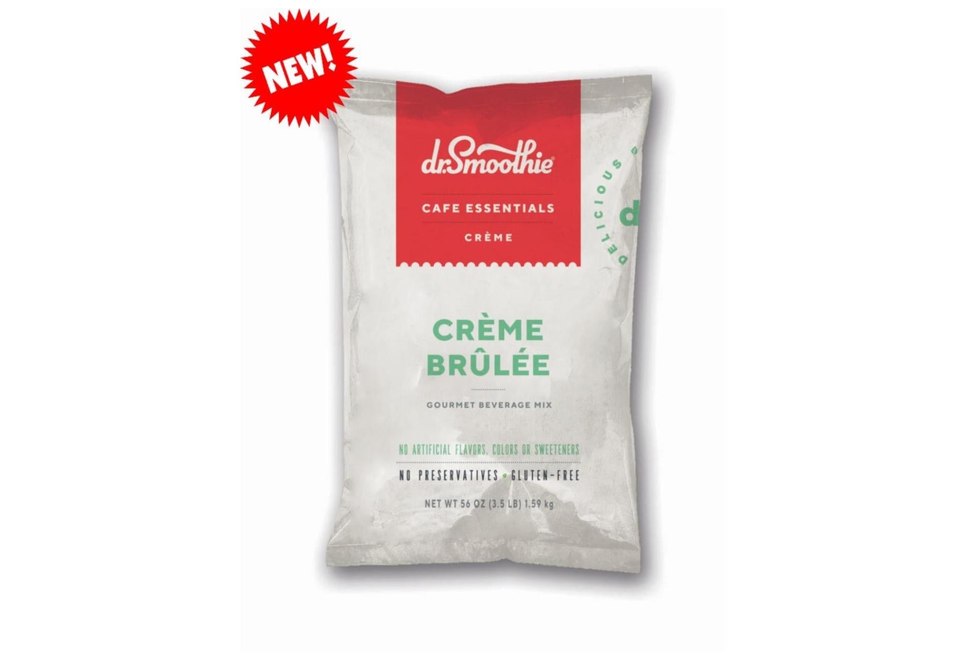Dr. Smoothie Cafe Essentials Creme - 3.5lb Bulk Bag: Creme Brulee