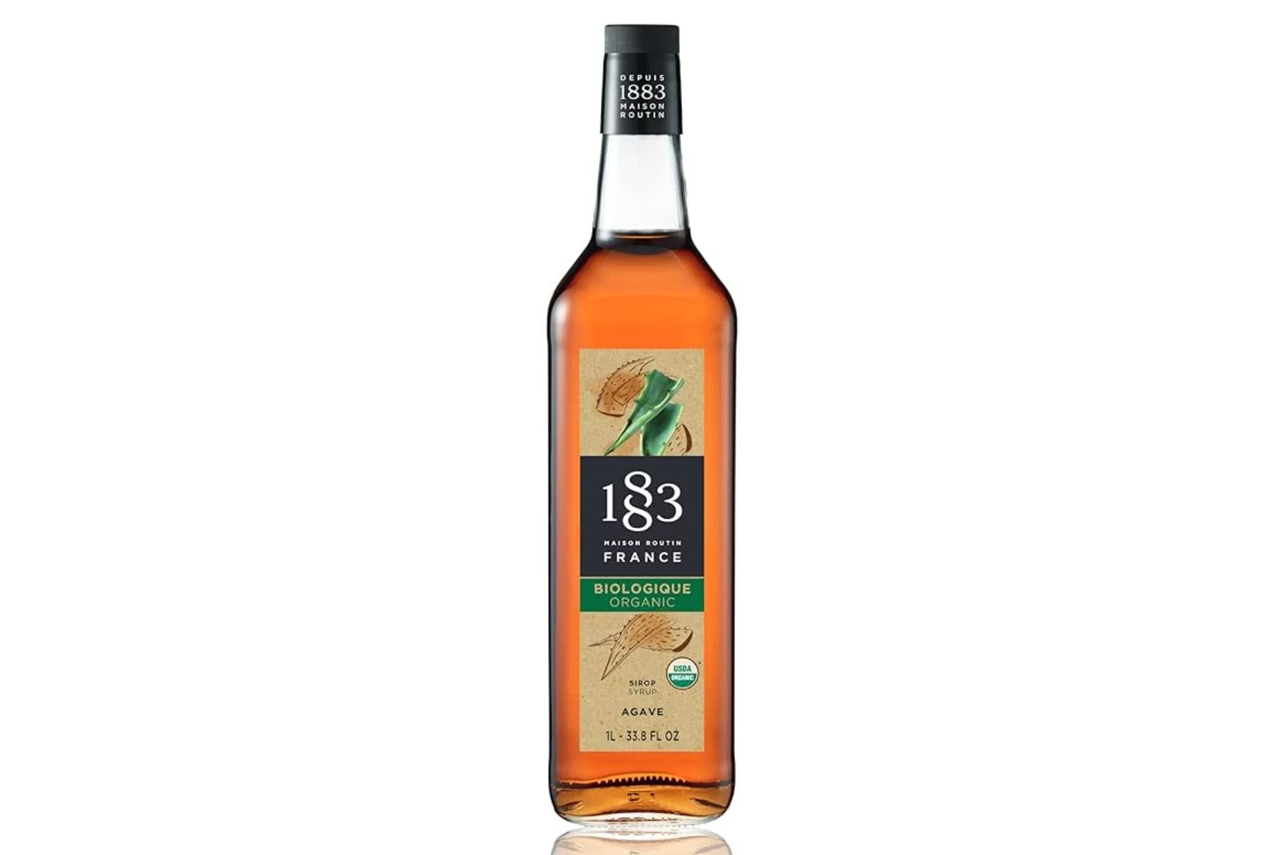 1883 Classic Flavored Syrups - 1L Plastic Bottle: Organic Agave