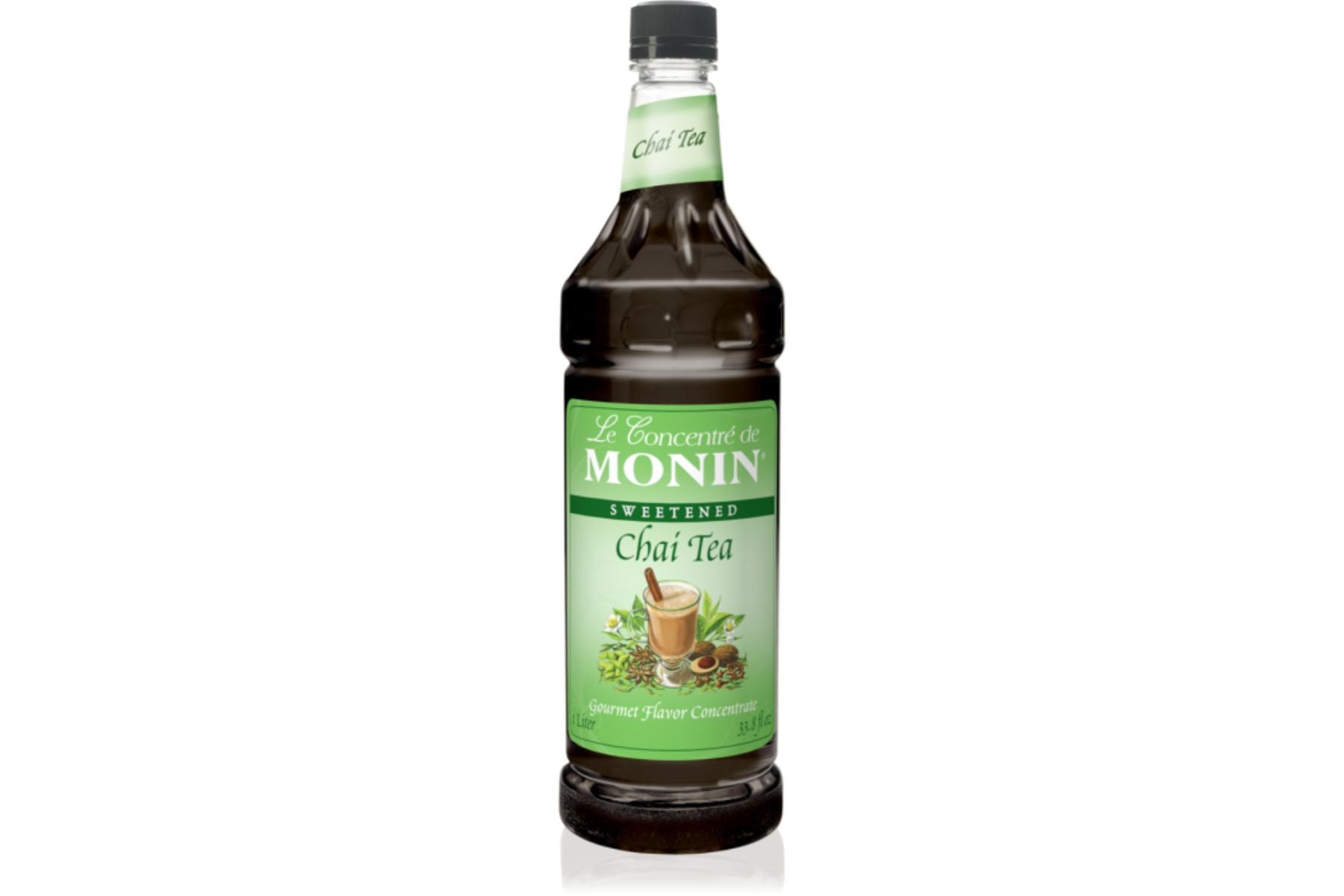 Monin Tea Concentrate - 1 Liter Bottle: Chai Tea Concentrate