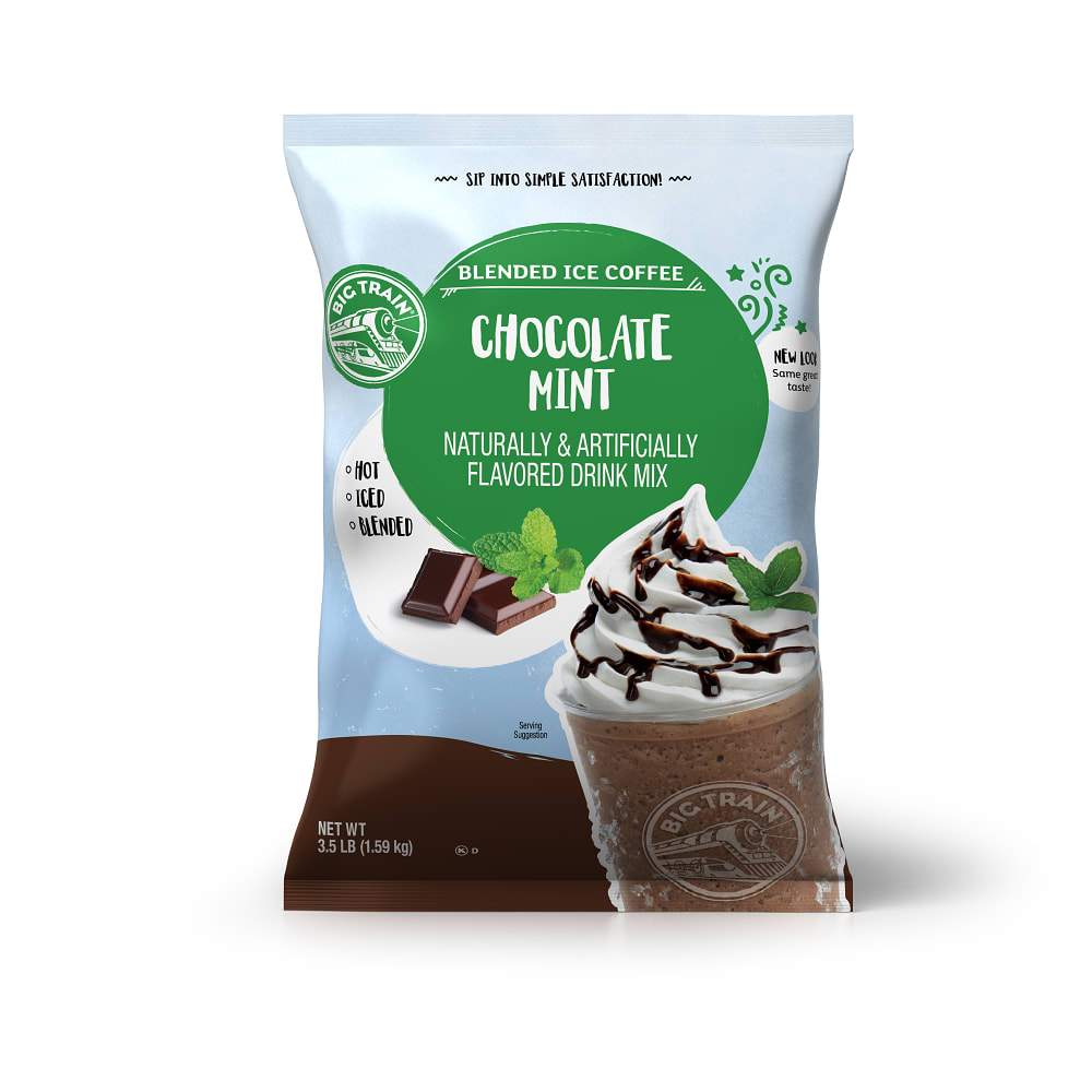 Big Train Blended Ice Coffee - 3.5 lb. Bulk Bag: Chocolate Mint