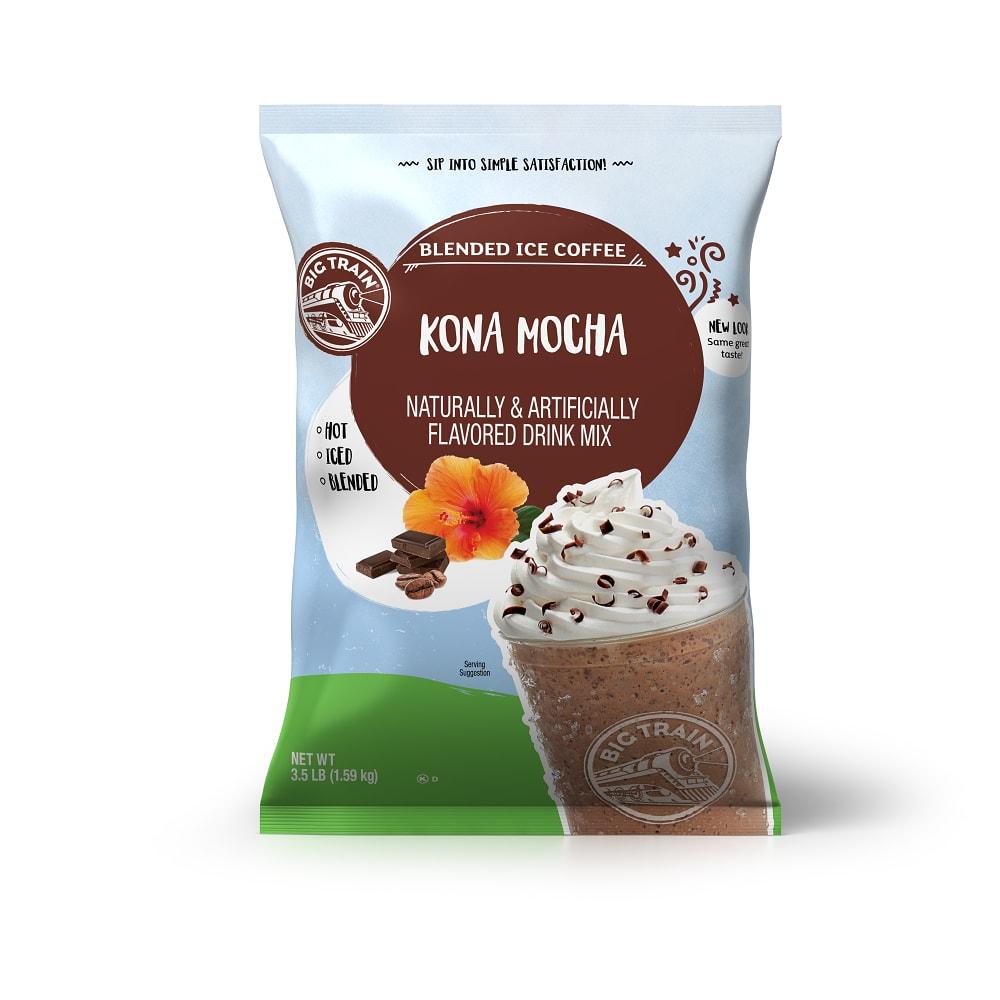 Big Train Blended Ice Coffee - 3.5 lb. Bulk Bag: Kona Mocha