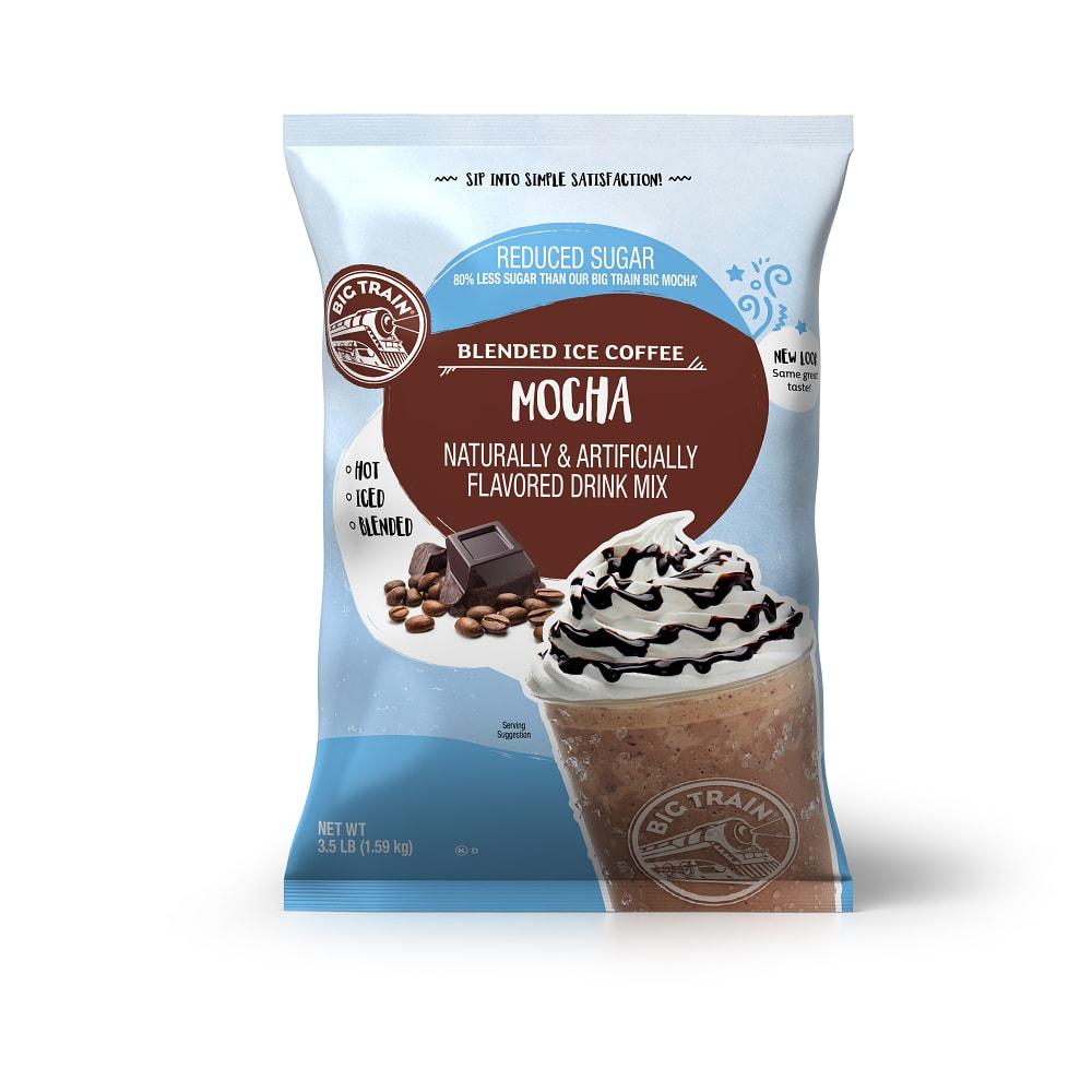 Big Train Blended Ice Coffee - 3.5 lb. Bulk Bag: Mocha (No Sugar Added)