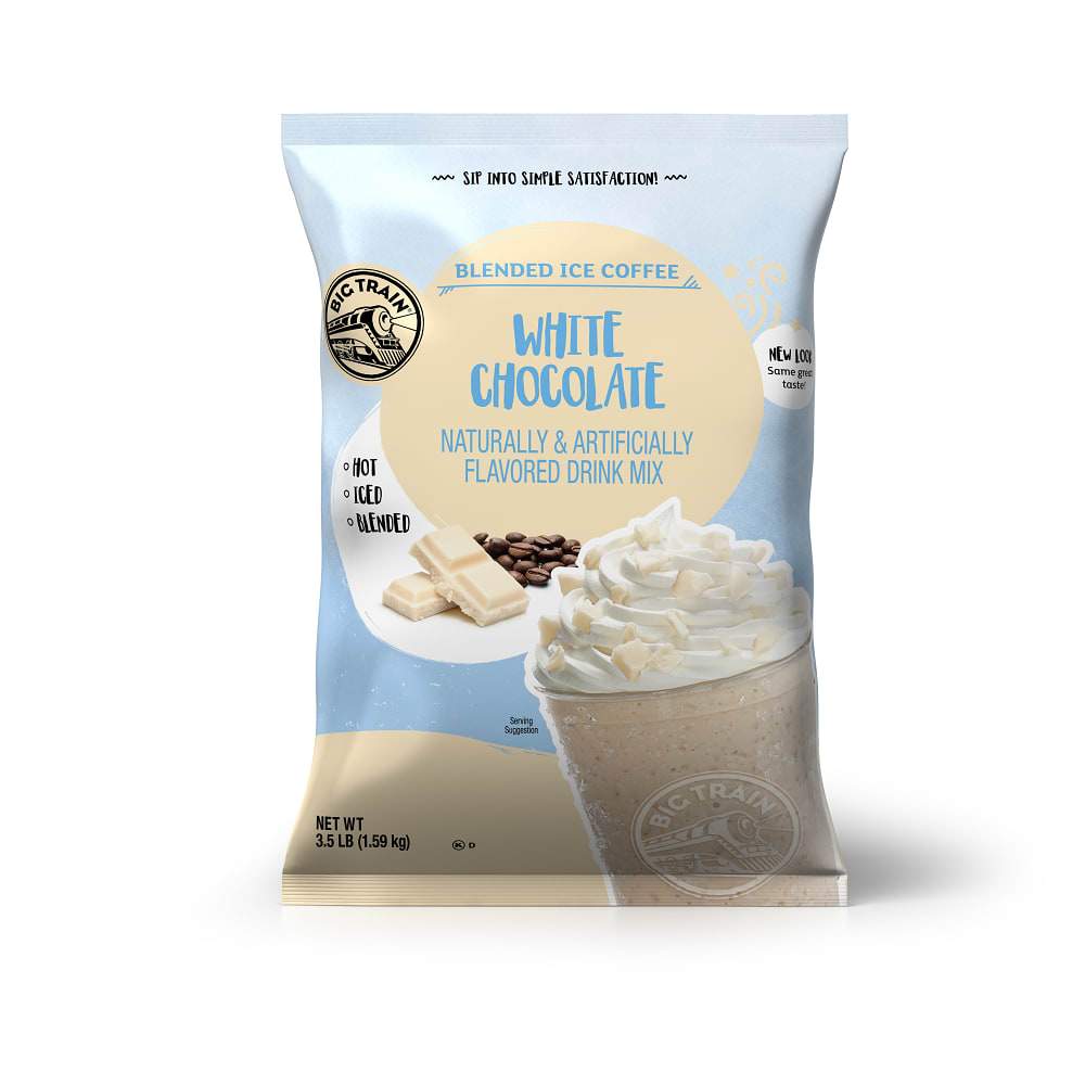 Big Train Blended Ice Coffee - 3.5 lb. Bulk Bag: White Chocolate Latte