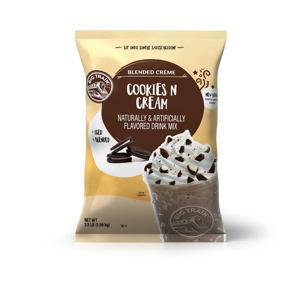 Big Train Blended Ice Creme -  3.5 lb. Bulk Bag: Cookies'n Cream