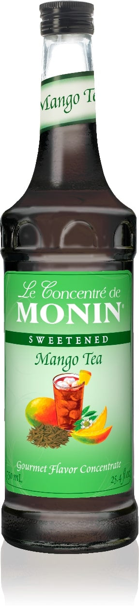 Monin Tea Concentrate - 750 ml. Glass Bottle: Mango Tea