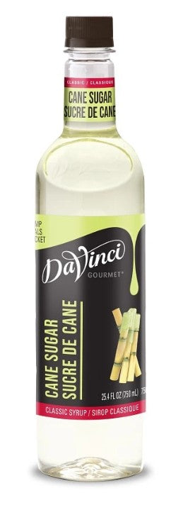 Davinci Classic Flavored Syrups - 750 ml. Plastic Bottle: Cane Sugar
