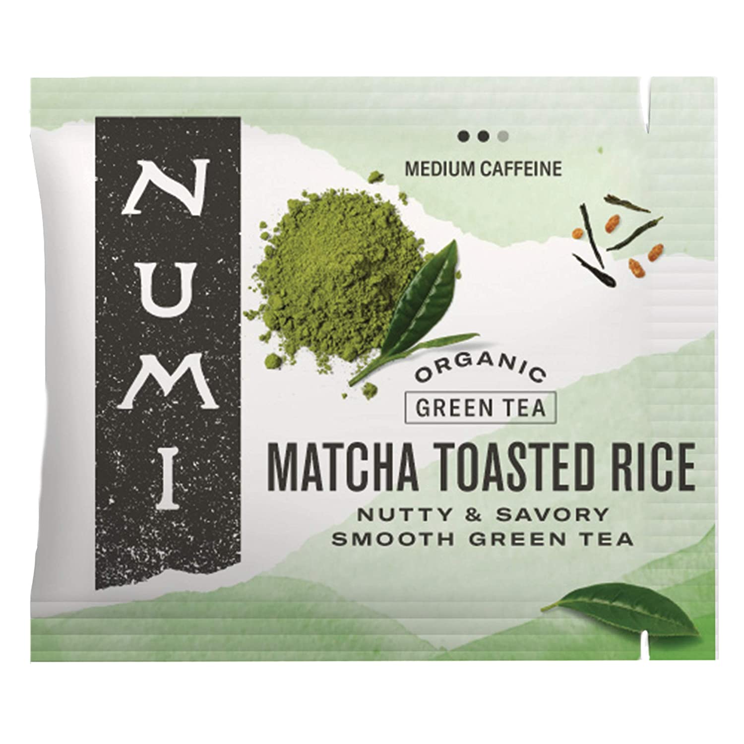 Numi Tea - Box of 100 Single Serve Packets: Matcha Toasted Rice