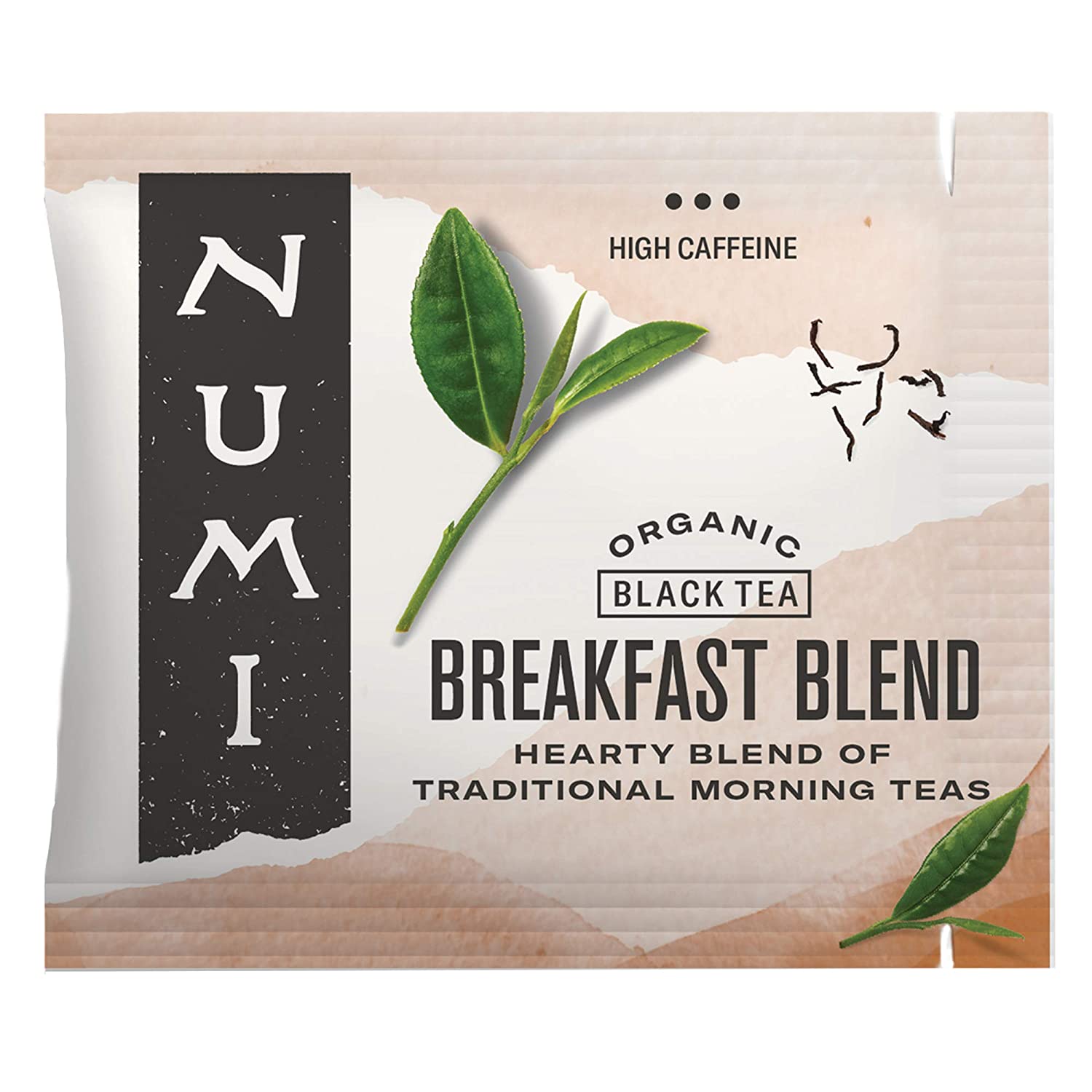 Numi Tea - Box of 100 Single Serve Packets: Breakfast Blend