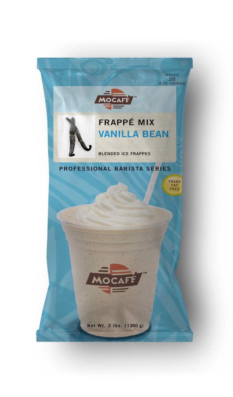 MoCafe - Blended Ice Frappes - 3 lb. Bulk Bag: Vanilla Bean 