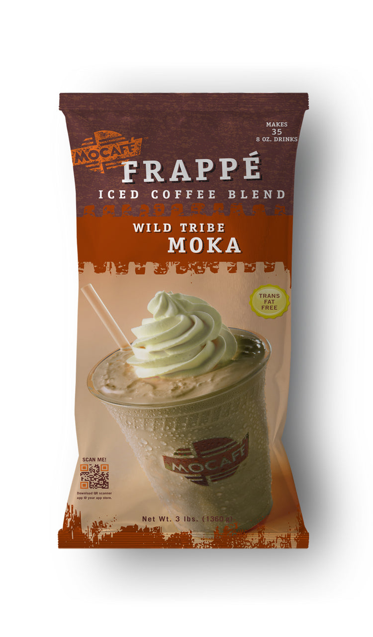 MoCafe - Blended Ice Frappes - 3 lb. Bulk Bag: Wild Tribe Moka