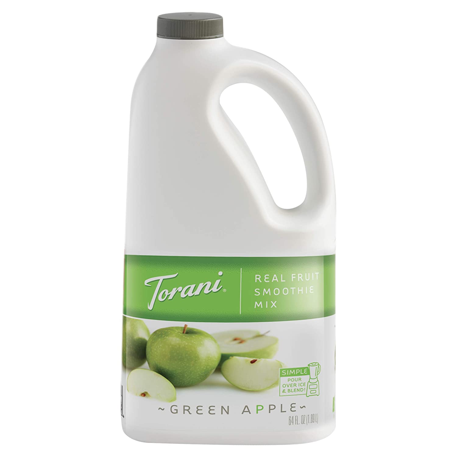 Torani Real Fruit Smoothies - 64oz Jug: Green Apple