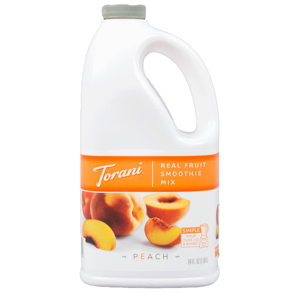 Torani Real Fruit Smoothies - 64oz Jug: Peach