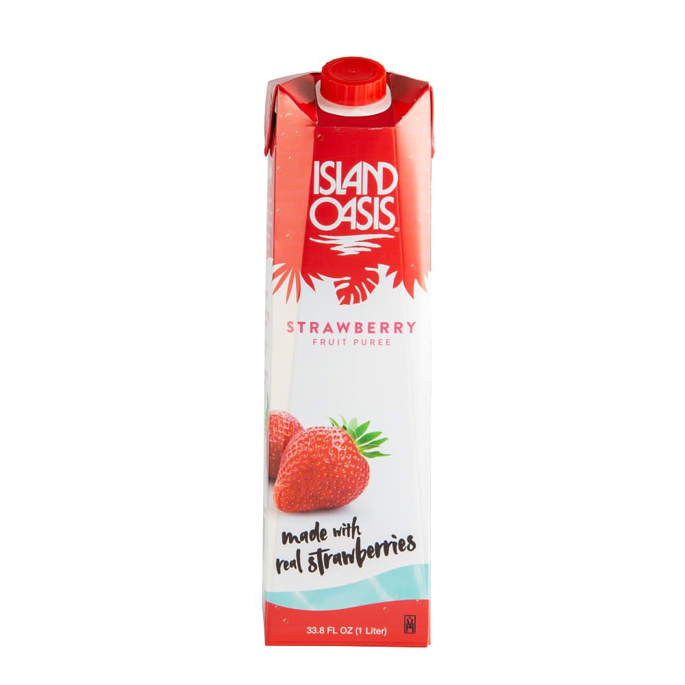 Island Oasis: 1L Shelf Stable Carton: Strawberry
