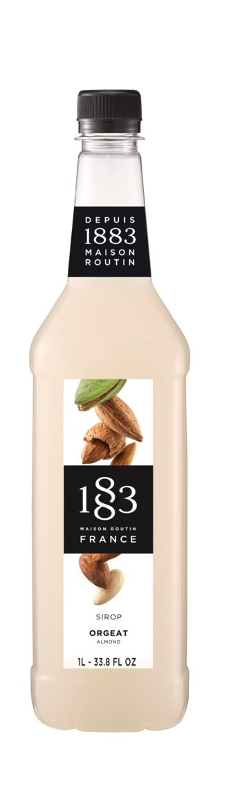 1883 Classic Flavored Syrups - 1L Plastic Bottle: Almond