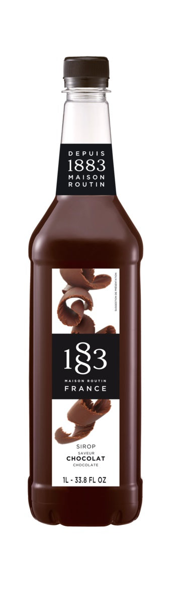 1883 Classic Flavored Syrups - 1L Plastic Bottle: Chocolate