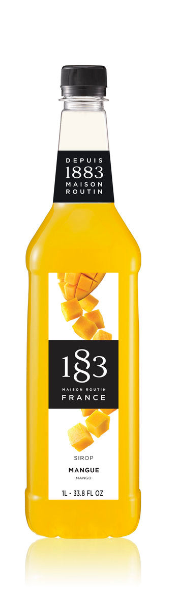 1883 Classic Flavored Syrups - 1L Plastic Bottle: Mango