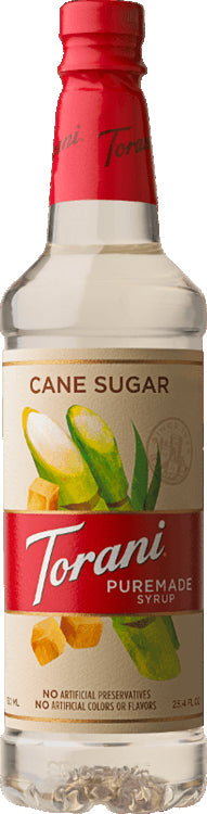 Torani Puremade Flavor Syrup - 750ml Plastic Bottle: Cane Sugar