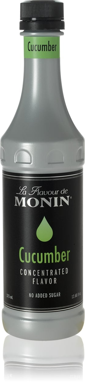 Monin Concentrated Flavor - 375 mL Plasic Bottle: Cucumber