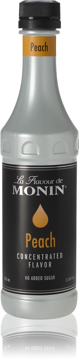 Monin Concentrated Flavor - 375 mL Plasic Bottle: Peach