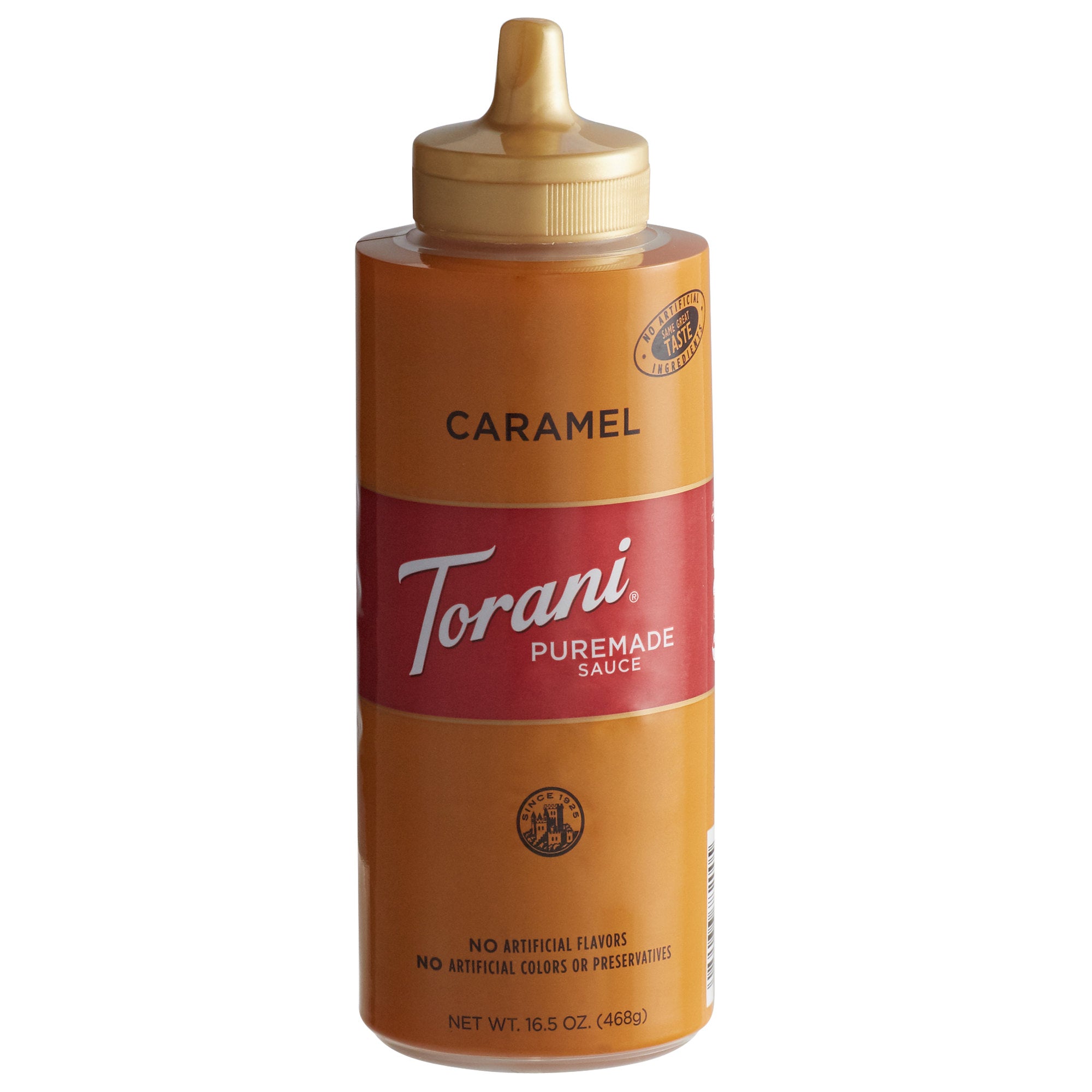 Torani Puremade Caramel Sauce: 16oz Bottle