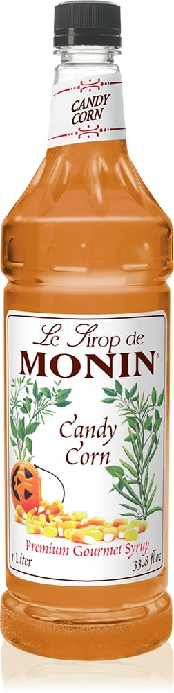 Monin Classic Syrup - 1L Plastic Bottle: Candy Corn