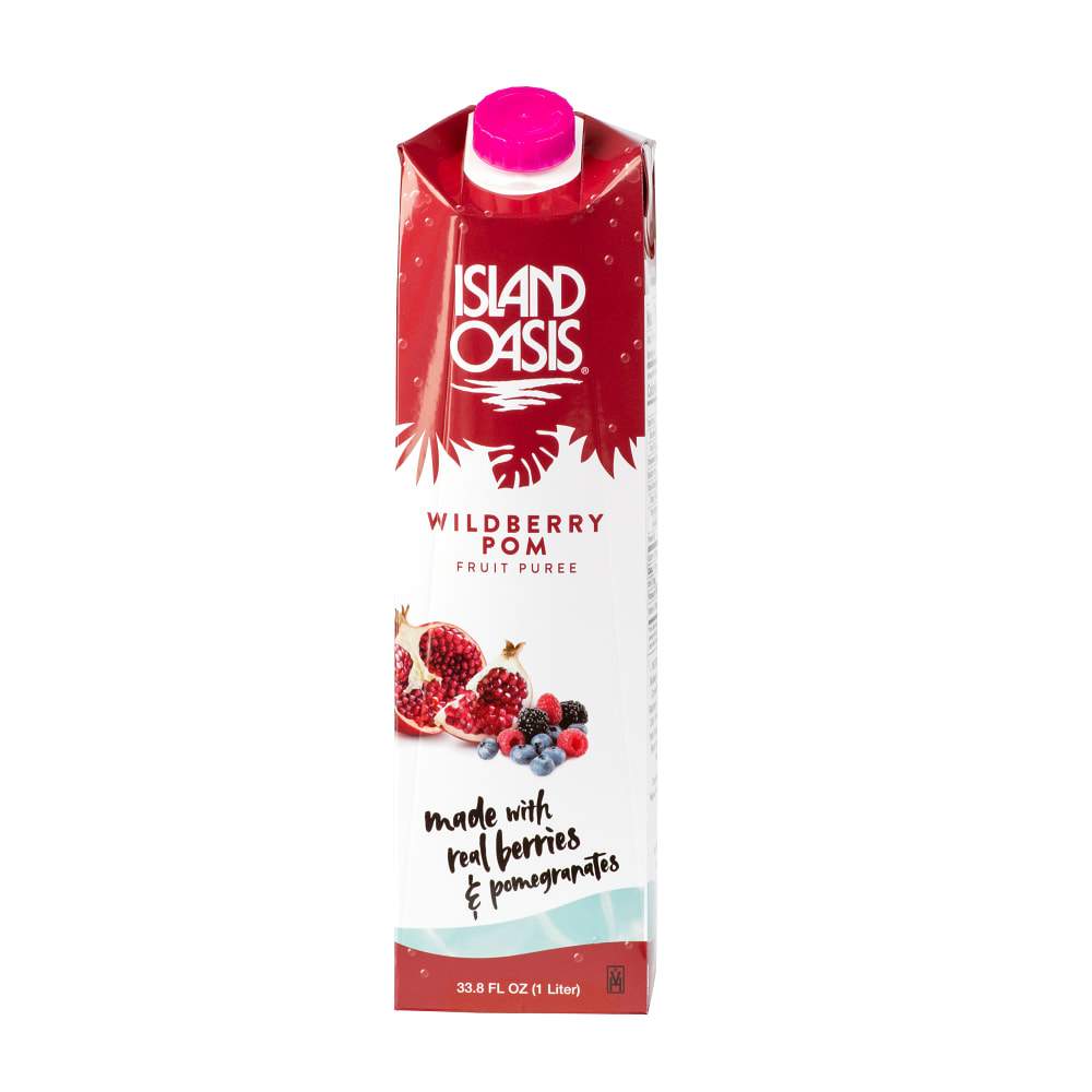 Island Oasis: 1L Shelf Stable Carton: Wildberry Pomegranate