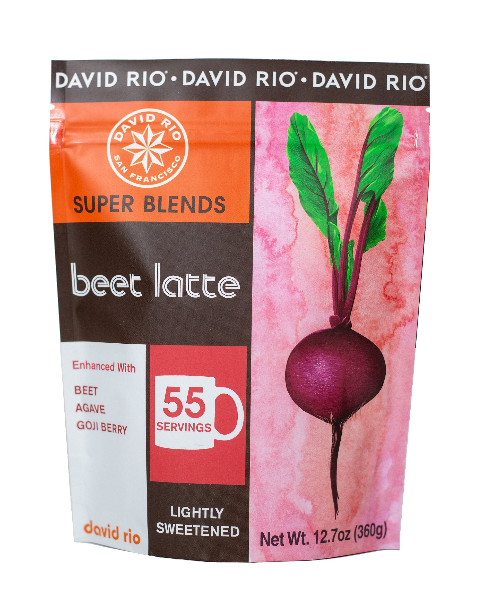 David Rio Super Blends: Beet Latte - 12.7oz Pouch-1