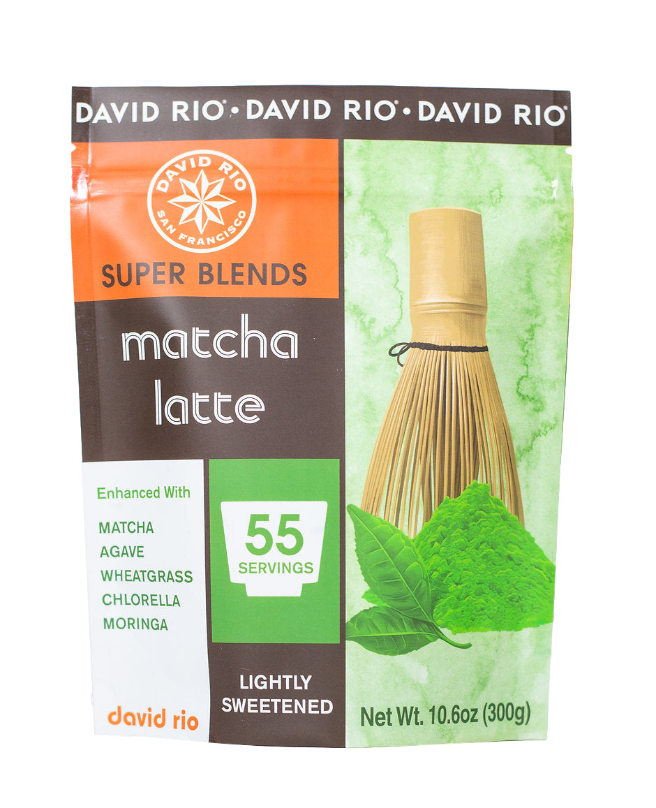 David Rio Super Blends: Matcha Latte - 10.6oz Pouch