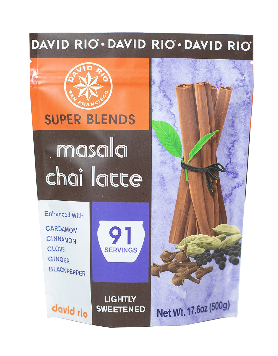David Rio Super Blends: Masala Chai Latte - 17.6oz Pouch