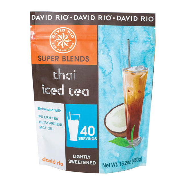 David Rio Super Blends: Thai Iced Tea Latte - 16.2oz Pouch