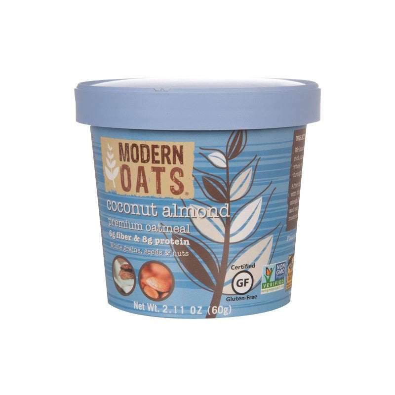 Modern Oats Premium Oatmeal - 2.11 Oz. Cup:  Coconut Almond-1