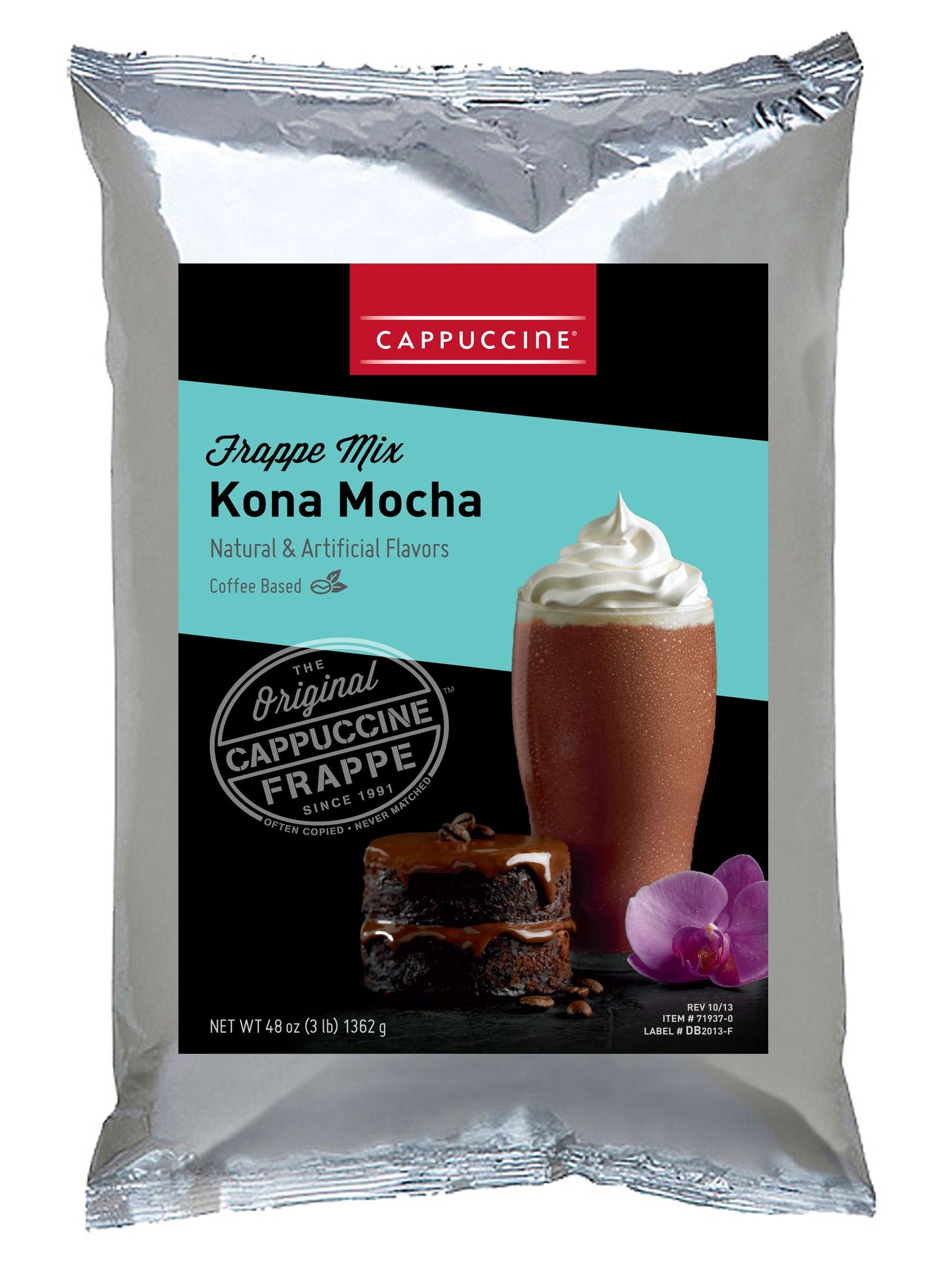 Cappuccine Coffee Frappe Mix - 3 lb. Bulk Bag: Kona Mocha