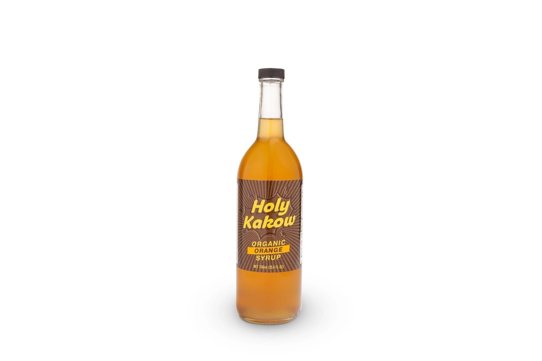 Holy Kakow - 750ml Syrup Bottle: Organic Orange