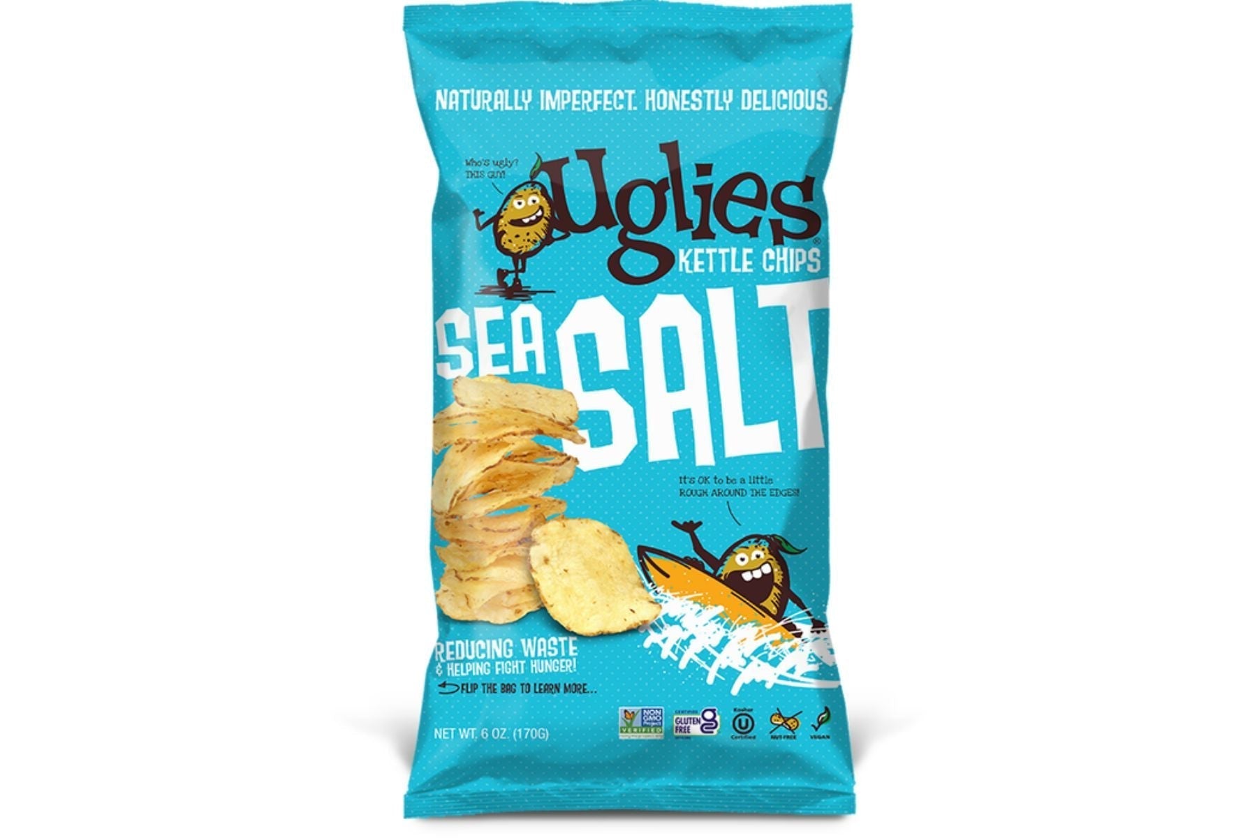 UGLIES - Case of 24 - 2oz Bags: Original Sea Salt