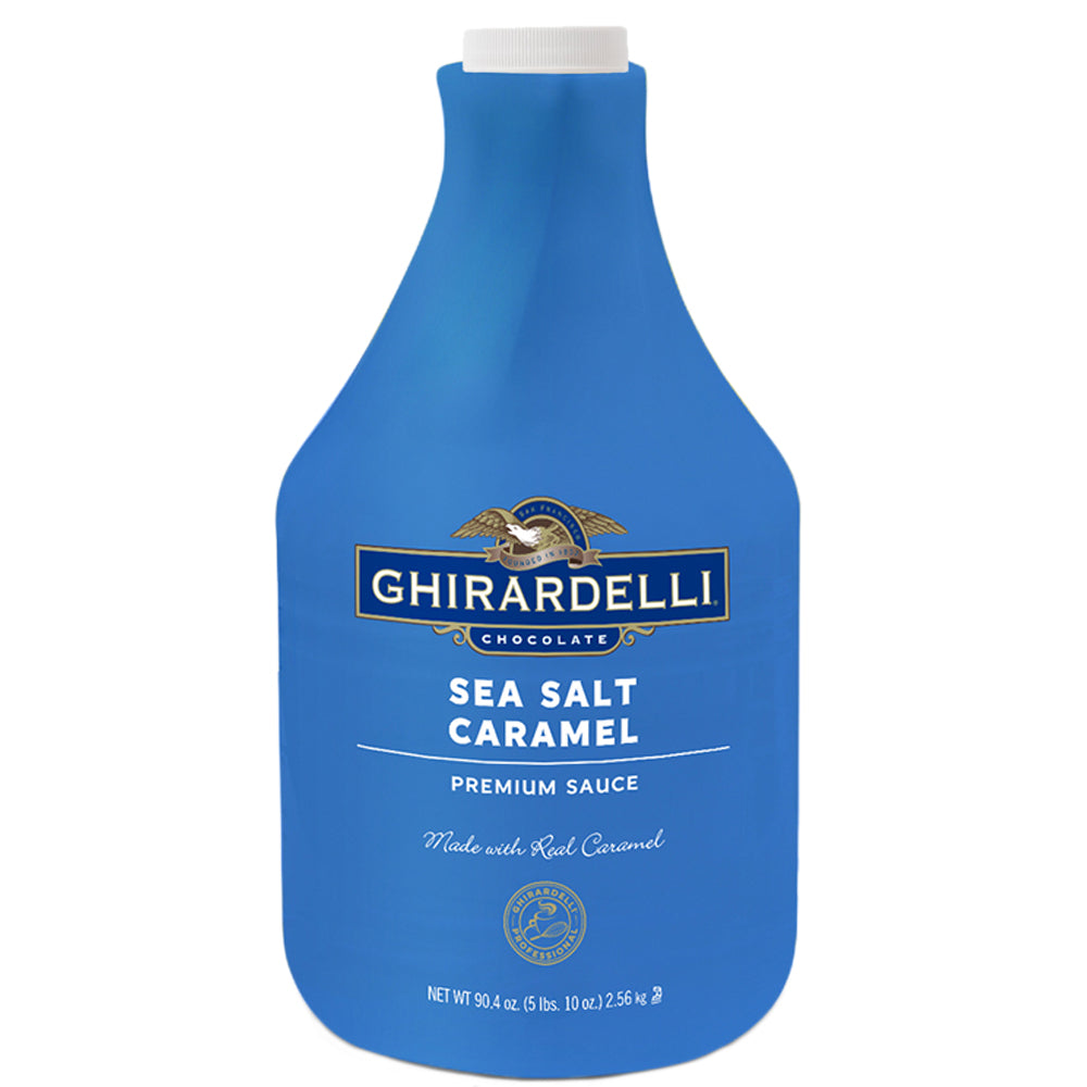 Ghirardelli Sea Salt Caramel Sauce - 64 oz. Bottle