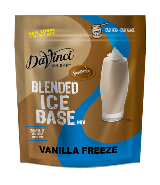 Davinci Gourmet Frappe Freeze (Coffee Free) - 3 lb. Bulk Bag: Vanilla Freeze - Base Mix