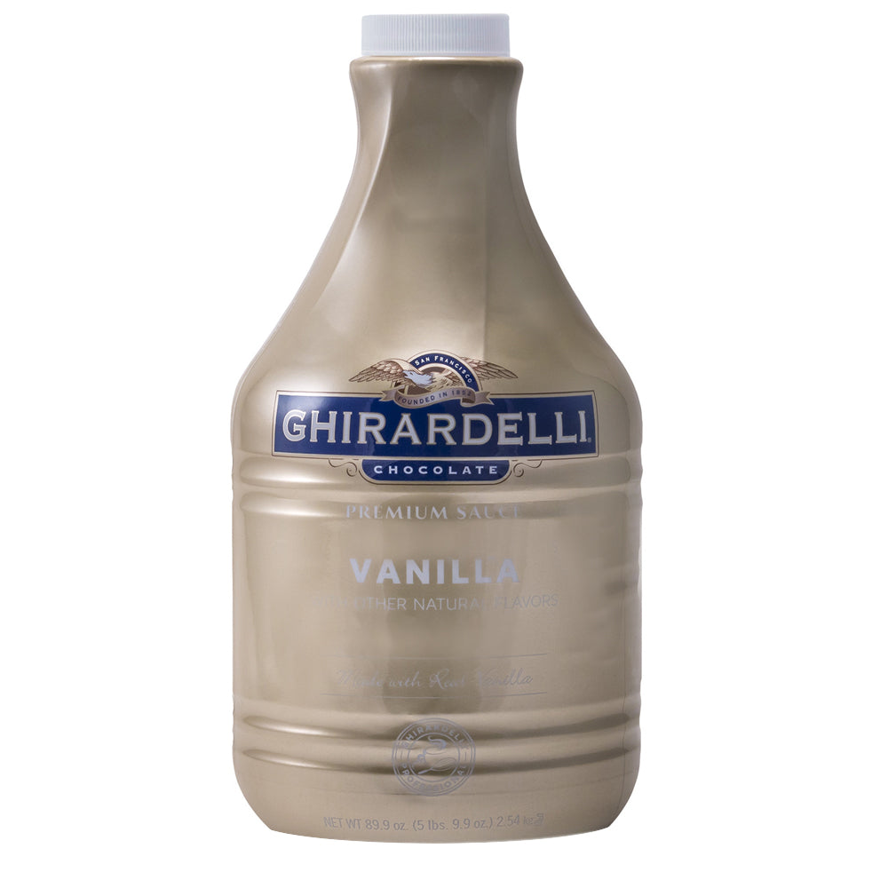Ghirardelli Sauce - 64 fl. oz. Bottle: Vanilla