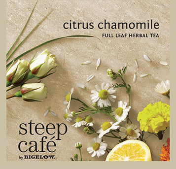 Steep CafÃ© Tea by Bigelow - Individually Wrapped Tea Bag: Herbal Tea - Citrus Chamomile