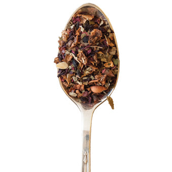 Two Leaves Tea: Alpine Berry Herbal - 1/2 lb. Loose Tea in a Resealable Sleeve