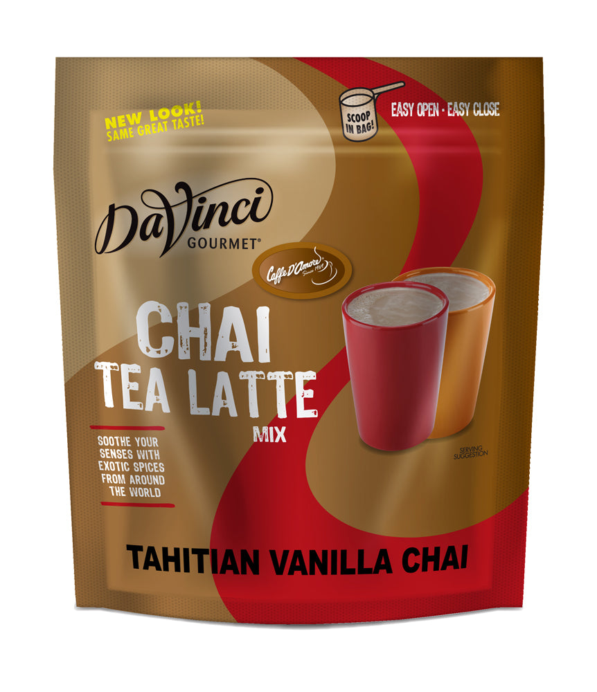 DaVinci Gourmet Chai Tea Latte - 3 lb. Bulk Bag: Tahitian Vanilla