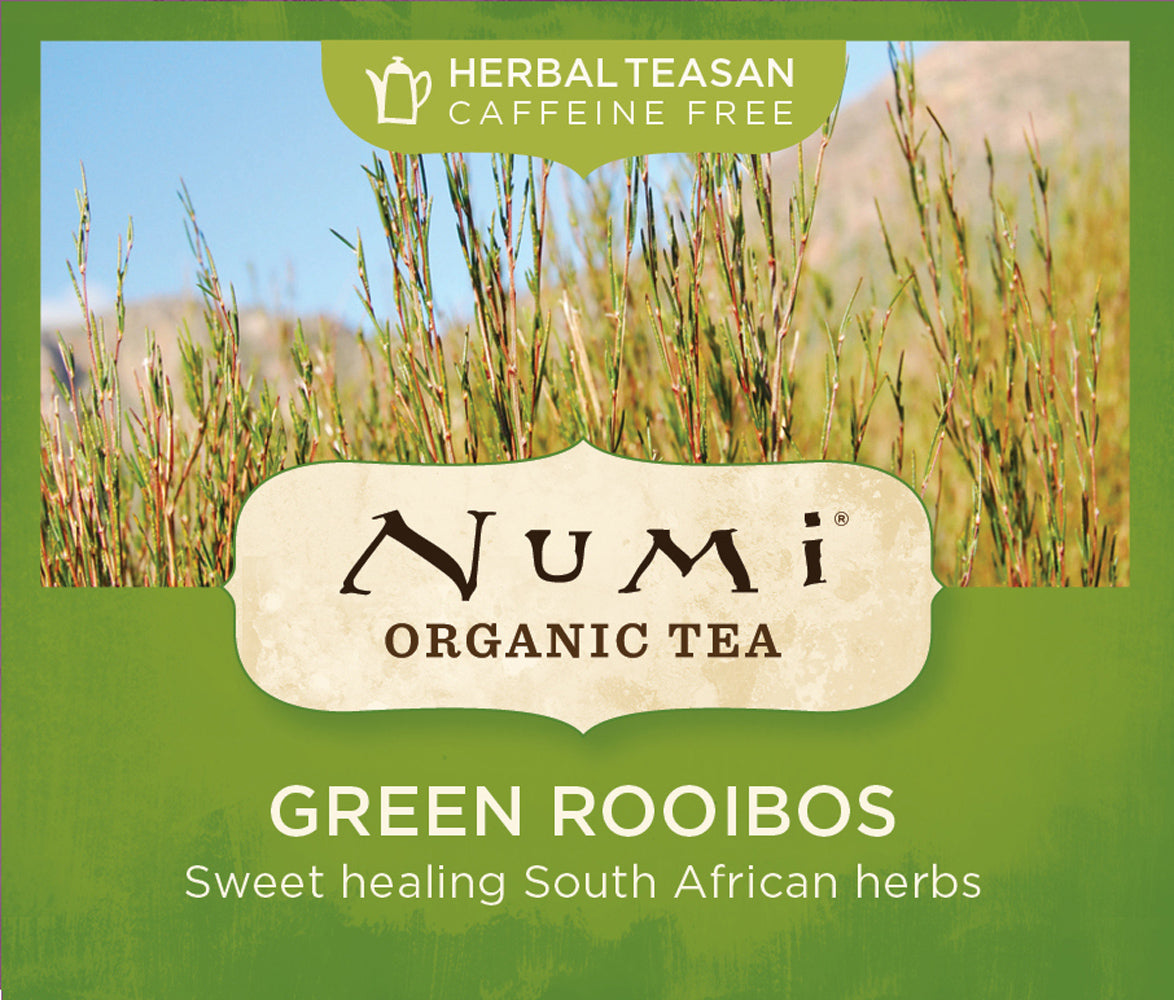 Numi Tea - Box of 100 Single Serve Packets: Green Rooibos