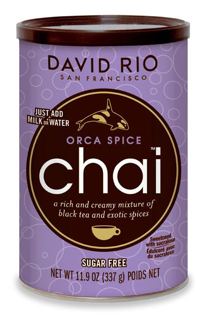 David Rio Chai (Endangered Species) - 14oz Canister: Orca Spice Sugar Free