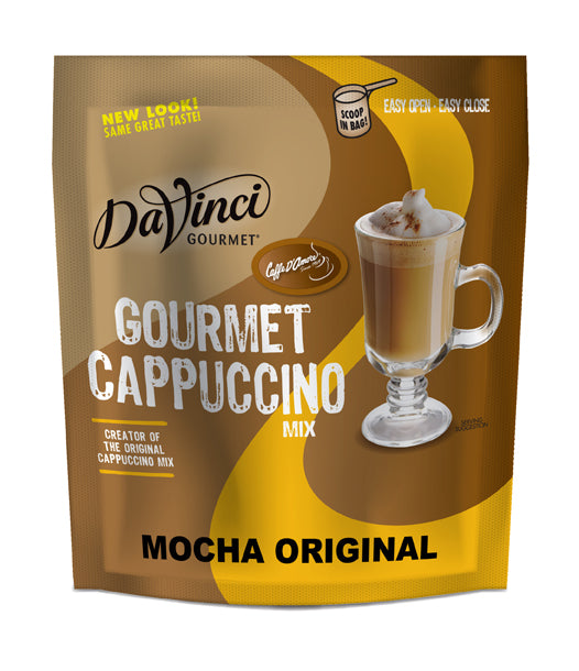Davinci Gourmet Cappuccino Mix - 3 lb. Bulk Bag: Mocha Original