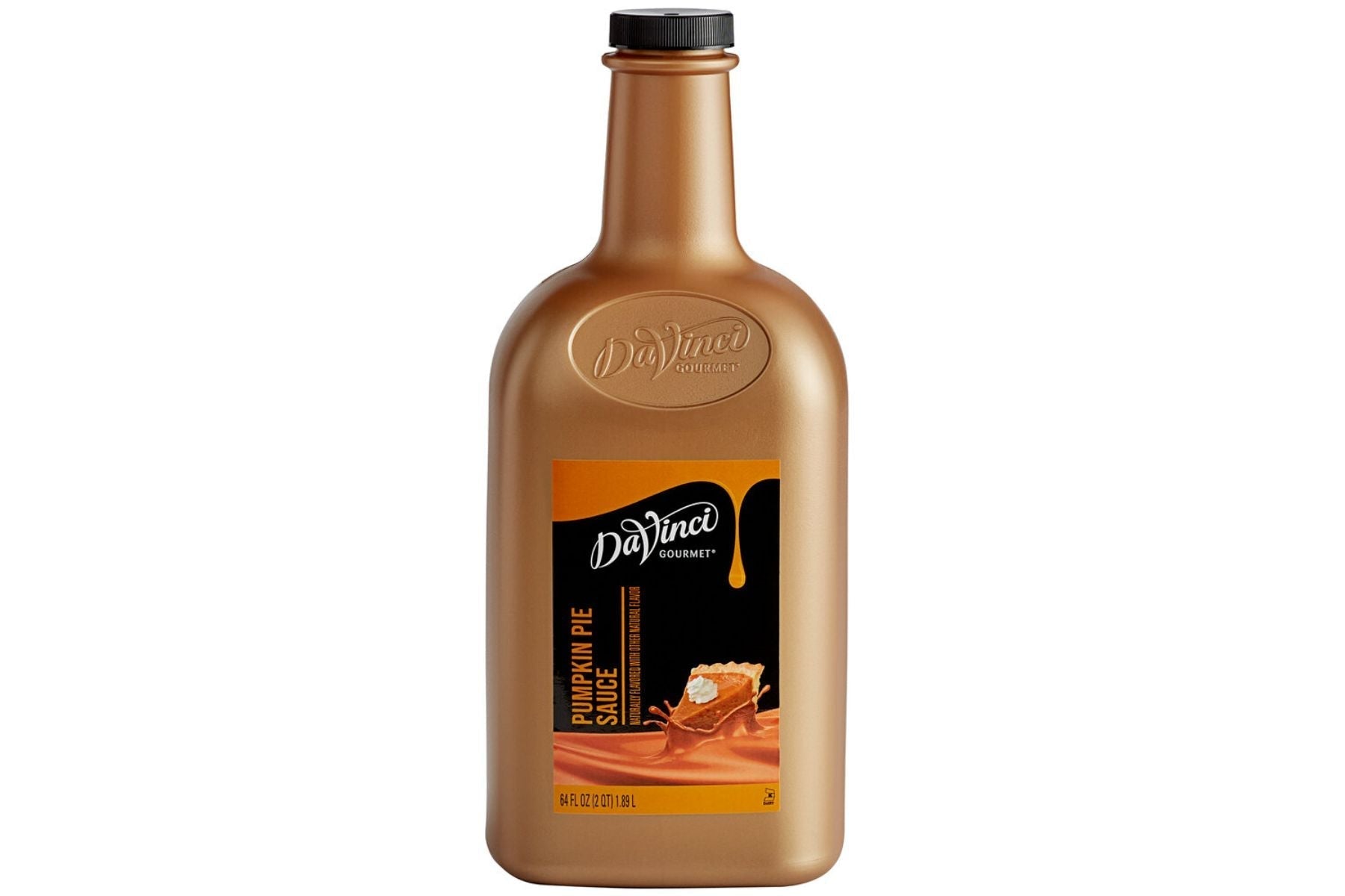 DaVinci Gourmet Sauce - 64 oz. Plastic Bottle: Pumpkin Pie-2