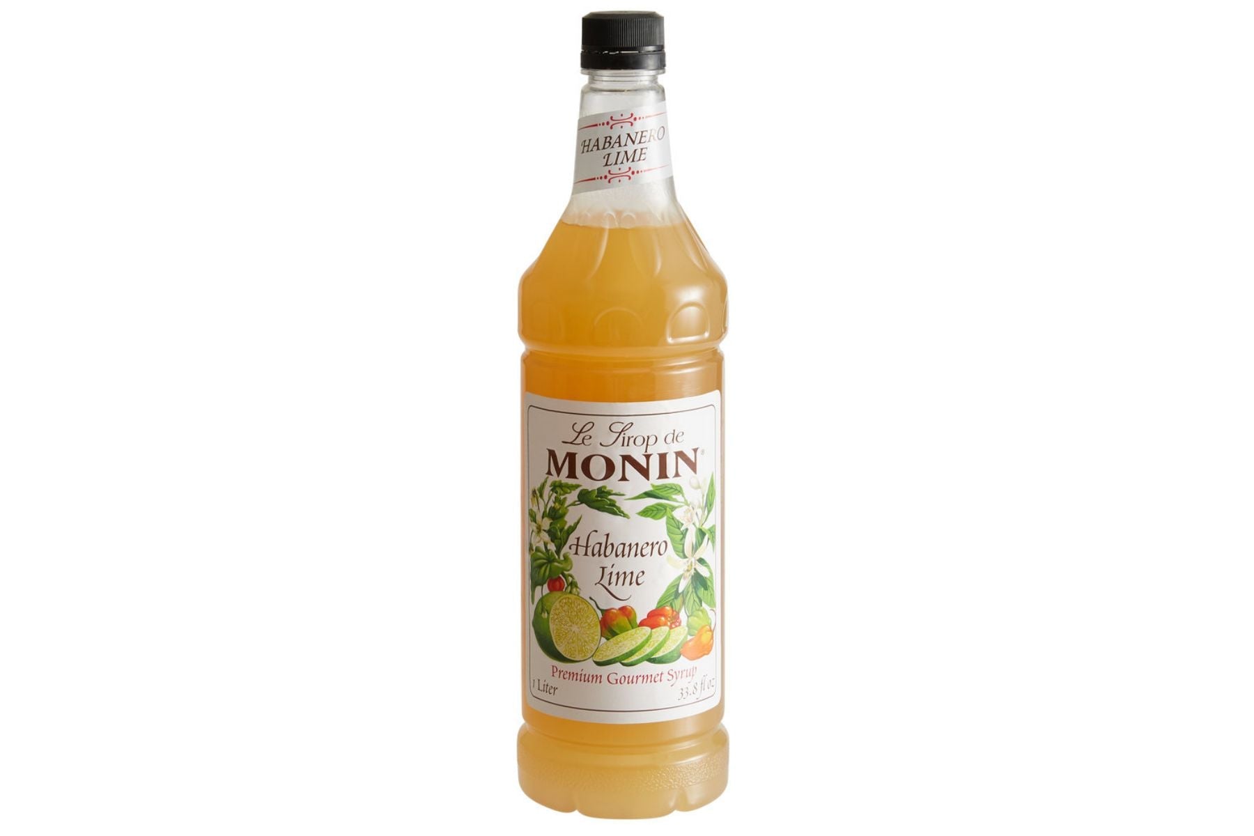 Monin Classic Syrup - 1L Plastic Bottle: Habanero Lime