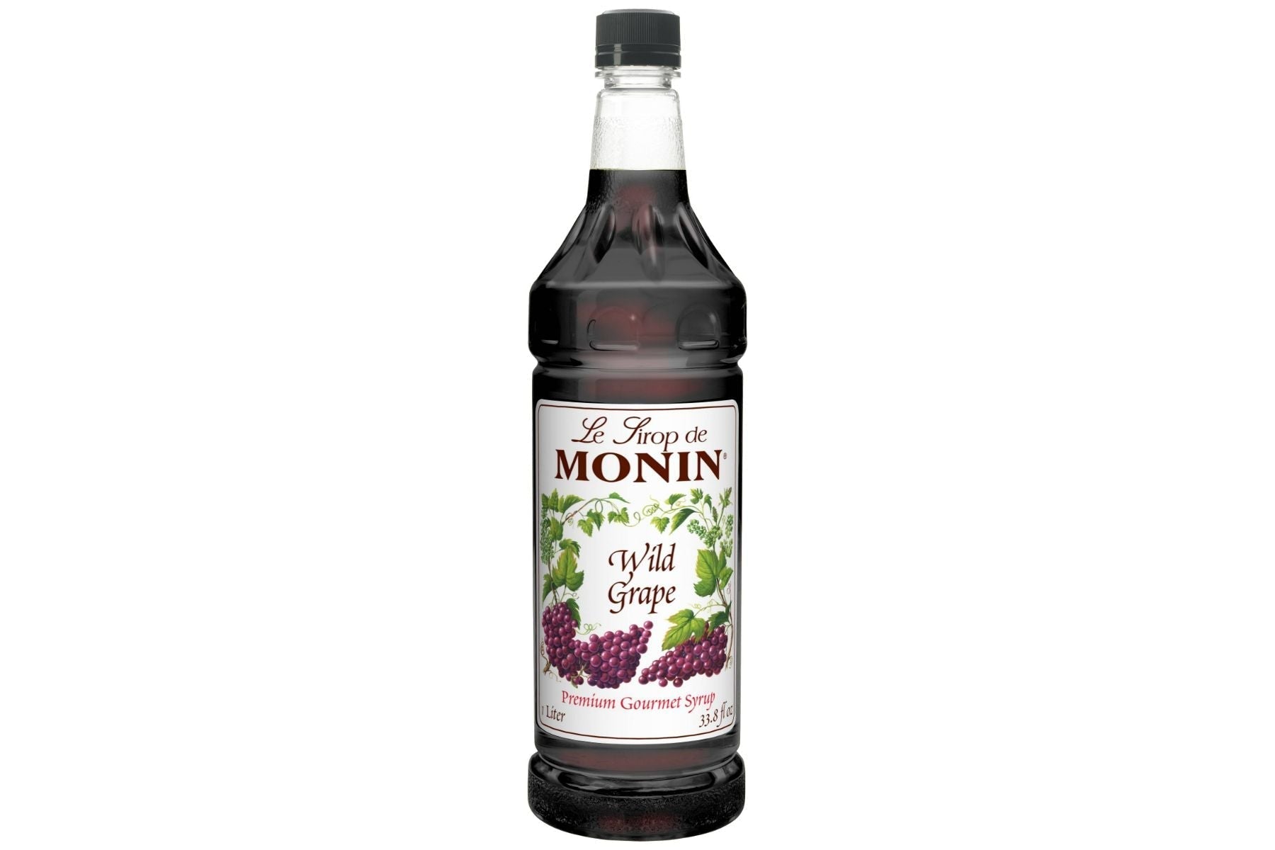 Monin Classic Syrup - 1L Plastic Bottle: Wild Grape